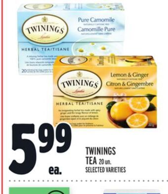 Metro Twinings tea offer
