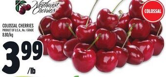 Metro Colossal cherries offer