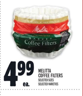 Metro Melitta coffee filters offer