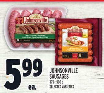 Metro Johnsonville sausages offer