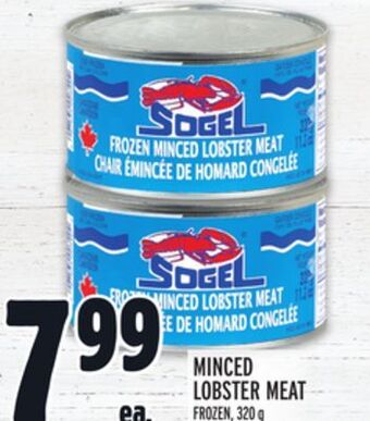 Metro Minced lobster meat offer
