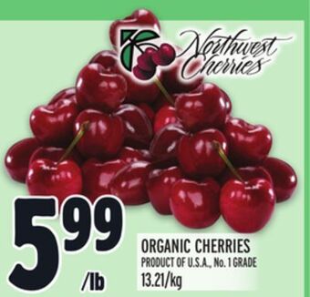 Metro Organic cherries offer