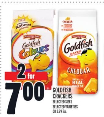 Metro Goldfish crackers offer