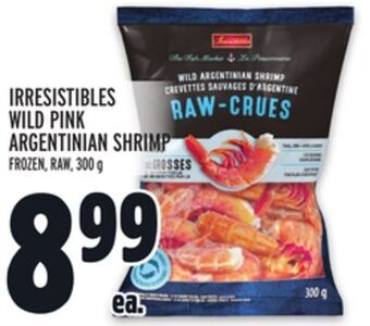 Metro Irresistibles wild pink argentinian shrimp offer
