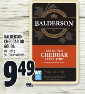 Metro Balderson cheddar or gouda offer