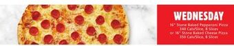 Metro 16 stone baked pepperoni pizza offer