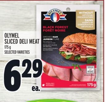Metro Olymel sliced deli meat offer