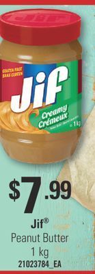 Fortinos Jif® peanut butter offer