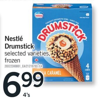 Fortinos Nestlé drumstick, 4's offer