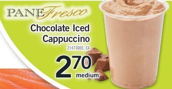 Fortinos Chocolate iced cappuccino offer