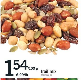 Fortinos Trail mix 100 g offer