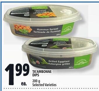 Metro Ta'ambonne dips offer