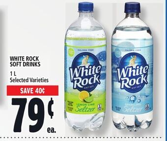 Metro White rock soft drinks offer