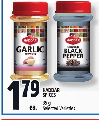 Metro Haddar spices offer