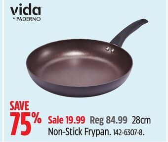Canadian Tire Vida by paderno 28cm non-stick frypan offer