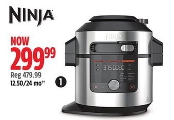 Canadian Tire Ninja foodi 8-qt cooker with 14 settings offer