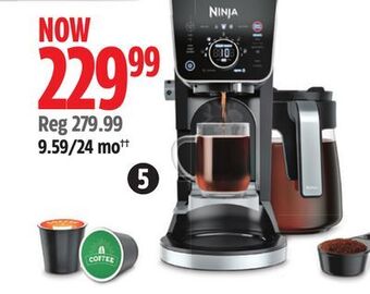 Canadian Tire Ninja dualbrew pro grounds & pods specialty coffee system offer