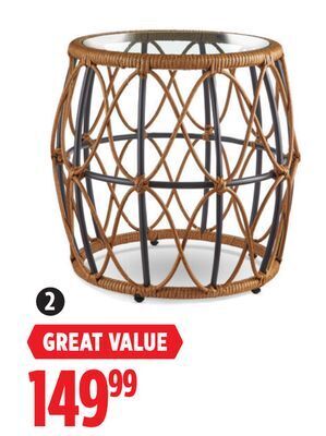 Canadian Tire Sydney side table offer