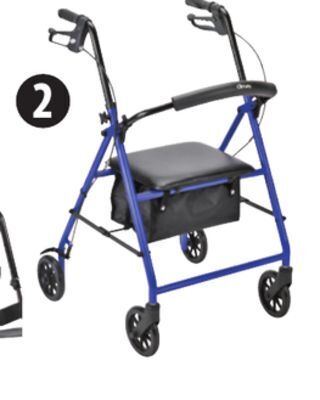 Canadian Tire Drive rollator with 6˝ wheels offer