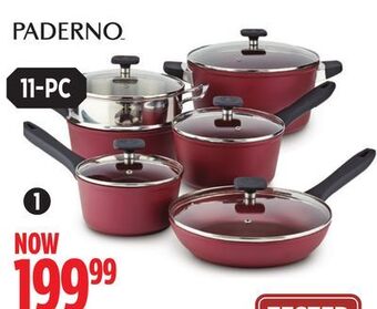 Canadian Tire Paderno forged non-stick cookset offer