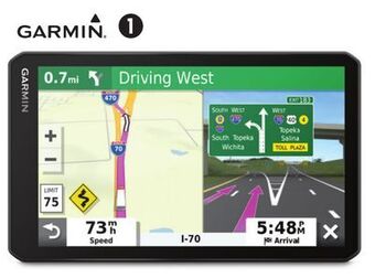 Canadian Tire Garmin dezl otr700 gps with high-resolution display offer