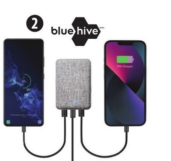 Canadian Tire Bluehive 10,000mah fabric power bank offer