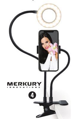 Canadian Tire Merkury selfie studio ring light clip offer