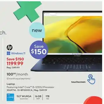 Staples Laptop offer
