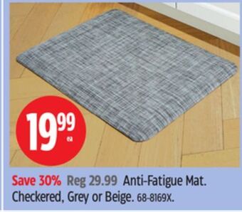 Canadian Tire Anti-fatigue mat offer