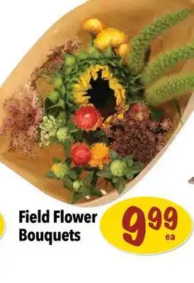 Farm Boy Field flower bouquets offer