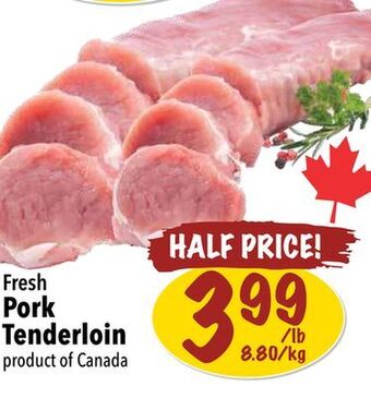 Farm Boy Fresh pork tenderloin offer