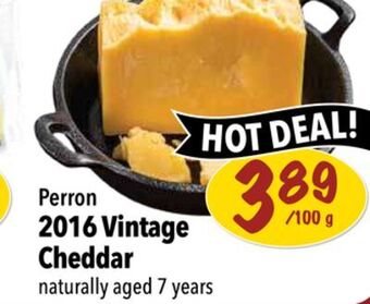 Farm Boy Perron 2016 vintage cheddar offer