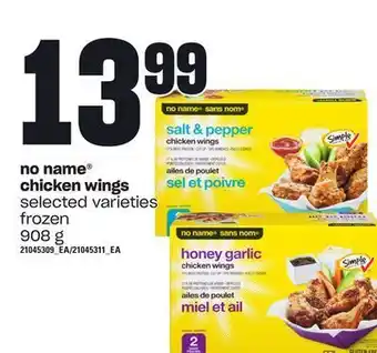 Zehrs Markets No name® chicken wings, 908 g offer