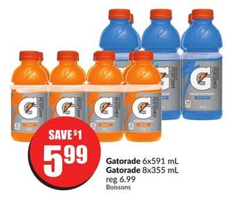 FreshCo Gatorade 6x591 ml offer