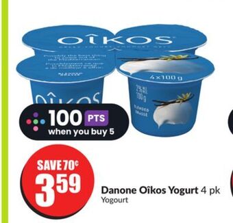FreshCo Dance oikos yogurt 4 pk offer
