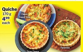 M & M Food Market Quiche offer