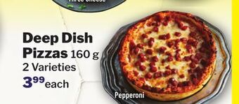 M & M Food Market Deep dish pizzas offer