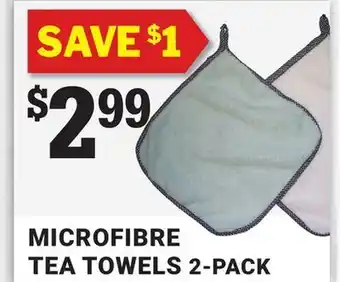 M & M Food Market Microfibre tea towels offer