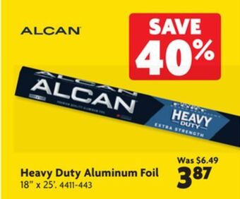 Home Hardware Heavy duty aluminum foil offer