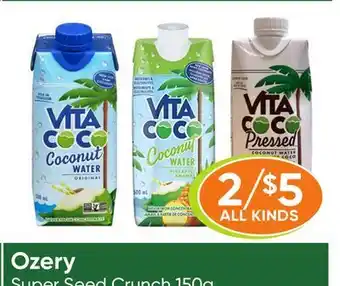 Healthy Planet Vita coco coconut water offer