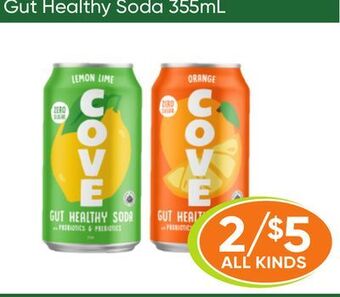 Healthy Planet Cove gut healthy soda offer