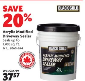 Home Hardware Acrylic modified driveway sealer offer