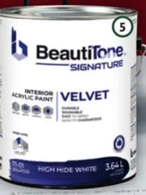 Home Hardware Velvet exterior paint offer
