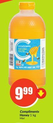 Chalo FreshCo Compliments honey 1 kg offer