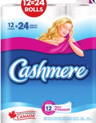 Giant Tiger Cashmere bathroom tissue offer