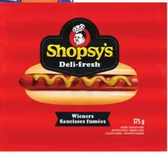 Giant Tiger Shopsy's wieners offer