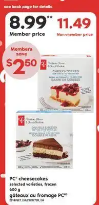 Valu-mart Gâteaux au fromage pc 600 g offer