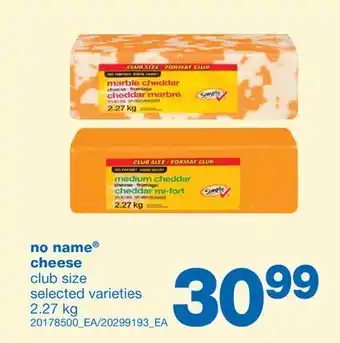Wholesale Club Cheese, 2.27 kg offer