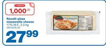 Wholesale Club Pizza mozzarella cheese, 2.3 kg offer