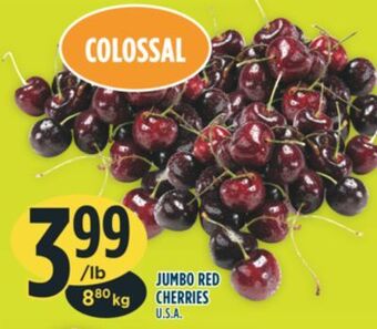 Marché Adonis Jumbo red cherries offer